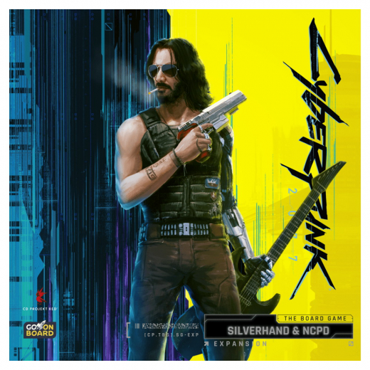 Cyberpunk 2077: TBG - Johnny Silverhand & NCPD (Exp.) i gruppen SELSKABSSPIL / Udvidelser hos Spelexperten (GOBPC005)