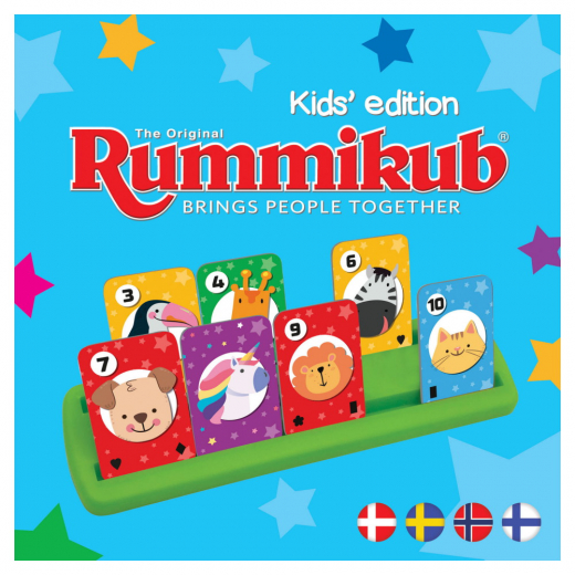 Rummikub Kid's Edition (DK) i gruppen SELSKABSSPIL / Børnespil hos Spelexperten (GOL1687)