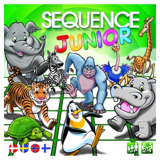 Sequence Junior (DK) i gruppen SELSKABSSPIL / Børnespil hos Spelexperten (GOL8004)