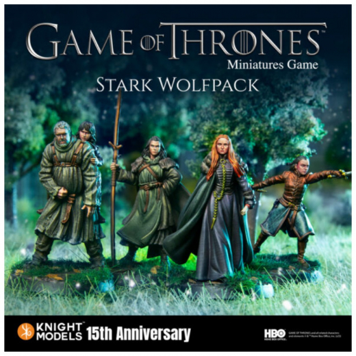 Game of Thrones MG: Stark Wolfpack (Exp.) i gruppen SELSKABSSPIL / Udvidelser hos Spelexperten (GOT005)