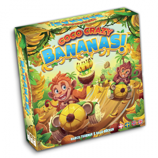 Coco Crazy: Bananas! (DK) i gruppen SELSKABSSPIL / Børnespil hos Spelexperten (GP6957)