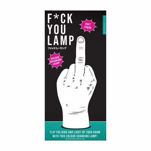 Lamp F*ck You i gruppen LEGETØJ / Inventar / Lamper hos Spelexperten (GR830072)