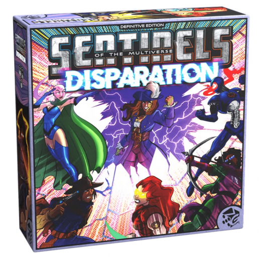 Sentinels of the Multiverse: Definitive Edition - Disparation (Exp.) i gruppen SELSKABSSPIL / Udvidelser hos Spelexperten (GTGSMDEDISP)