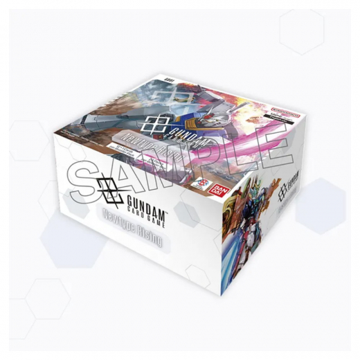 Gundam CG: Newtype Rising Booster Display GD01 i gruppen SELSKABSSPIL / Kortspil hos Spelexperten (GUNCG01-DIS)