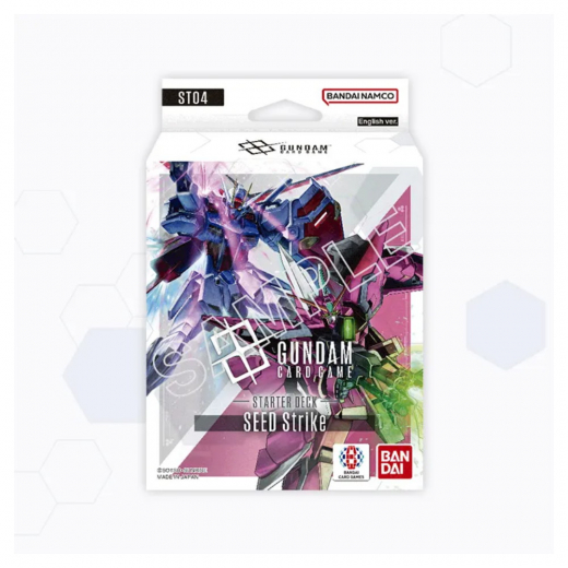 Gundam CG: SEED Strike Starter Deck ST04 i gruppen SELSKABSSPIL / Kortspil hos Spelexperten (GUNCGST04)