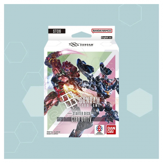 Gundam CG: Clan Unity Starter Deck ST06 i gruppen SELSKABSSPIL / Kortspil hos Spelexperten (GUNCGST06)