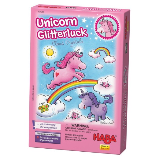 Unicorn Glitterluck i gruppen SELSKABSSPIL / Børnespil hos Spelexperten (HABA056)