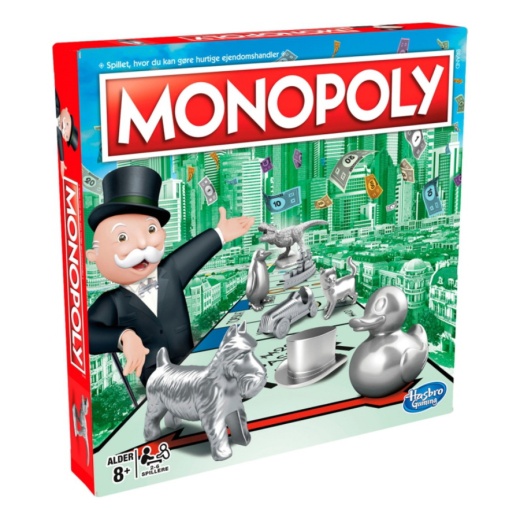 Monopoly (DK) i gruppen SELSKABSSPIL / Familiespil hos Spelexperten (HABC1009108-DK)