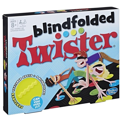Blindfolded Twister i gruppen SELSKABSSPIL / Familiespil hos Spelexperten (HABE1888EU)