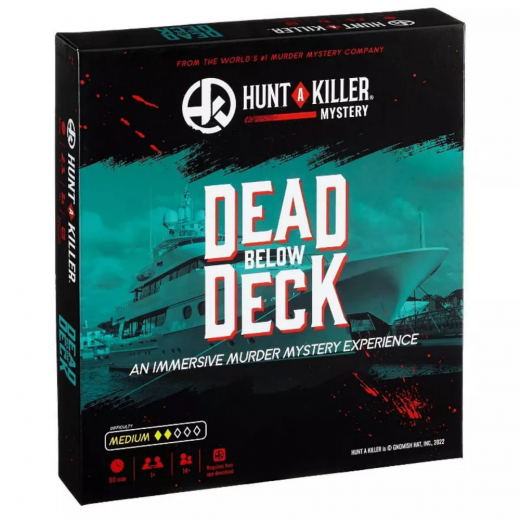 Hunt A Killer: Dead Below Deck i gruppen SELSKABSSPIL / Samarbejdsspil hos Spelexperten (HAK002)