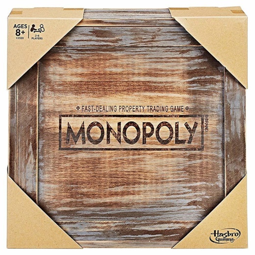 Monopoly - Rustic Series i gruppen SELSKABSSPIL / Spilserier / Monopoly hos Spelexperten (HAS3187)