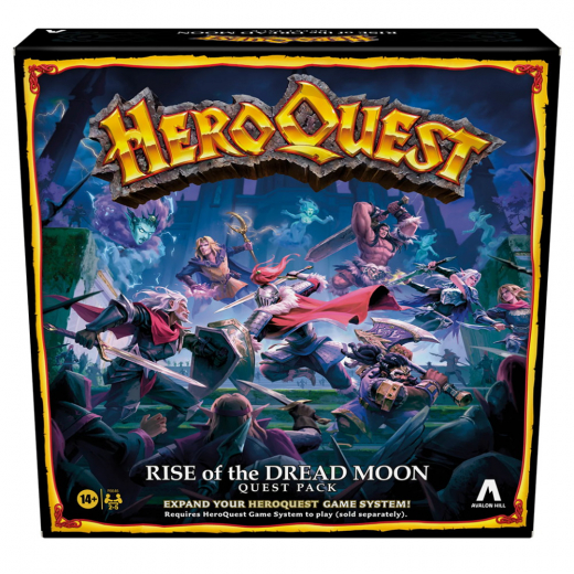 HeroQuest: Rise of the Dread Moon (Exp.) i gruppen SELSKABSSPIL / Udvidelser hos Spelexperten (HAS6646)