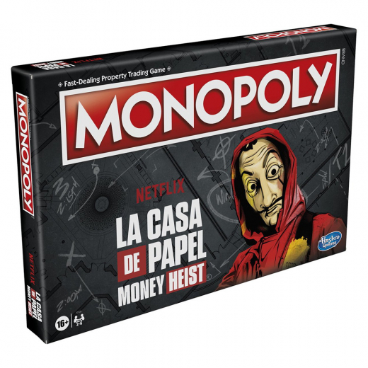Monopoly - Money Heist i gruppen SELSKABSSPIL / Familiespil hos Spelexperten (HAS9844)