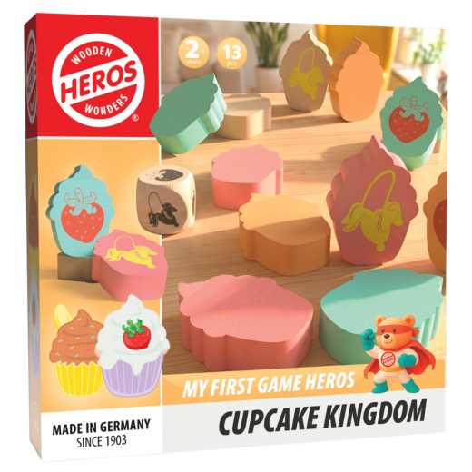 My First Game Heros - Cupcake Kingdom i gruppen SELSKABSSPIL / Børnespil hos Spelexperten (HE0036)