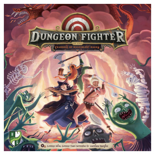 Dungeon Fighter in the Chambers of Malevolent Magma i gruppen SELSKABSSPIL / Strategispil hos Spelexperten (HG059)