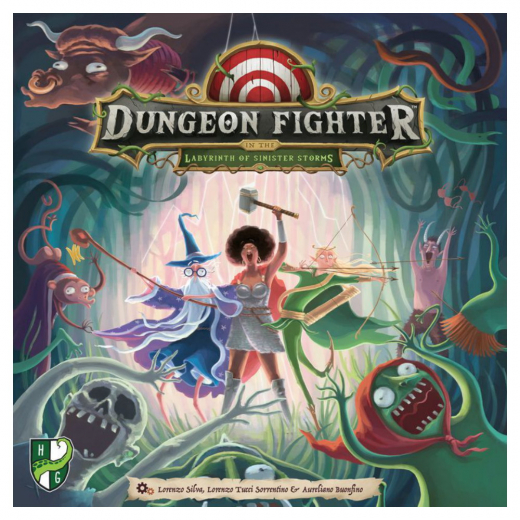 Dungeon Fighter in the Labyrinth of Sinister Storms i gruppen SELSKABSSPIL / Strategispil hos Spelexperten (HG060)