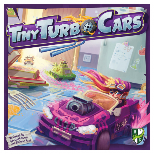 Tiny Turbo Cars i gruppen SELSKABSSPIL / Familiespil hos Spelexperten (HG063)