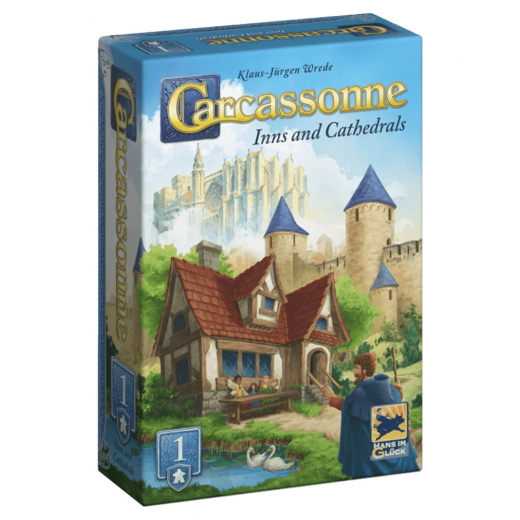 Carcassonne: Inns & Cathedrals (Exp.) (EN) i gruppen SELSKABSSPIL / Spilserier / Carcassonne hos Spelexperten (HIGCARC03EN)