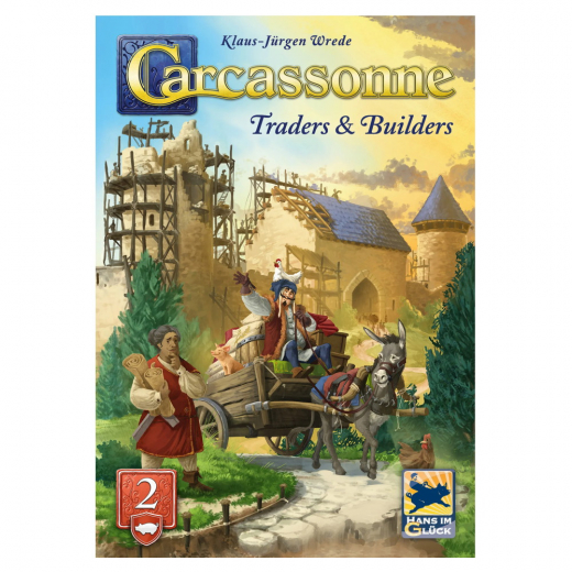 Carcassonne: Traders & Builders (Exp.) (EN) i gruppen SELSKABSSPIL / Spilserier / Carcassonne hos Spelexperten (HIGCARC04EN)