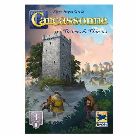 Carcassonne: Towers & Thieves (EN) (Exp.) i gruppen SELSKABSSPIL / Spilserier / Carcassonne hos Spelexperten (HIGCARC06EN)