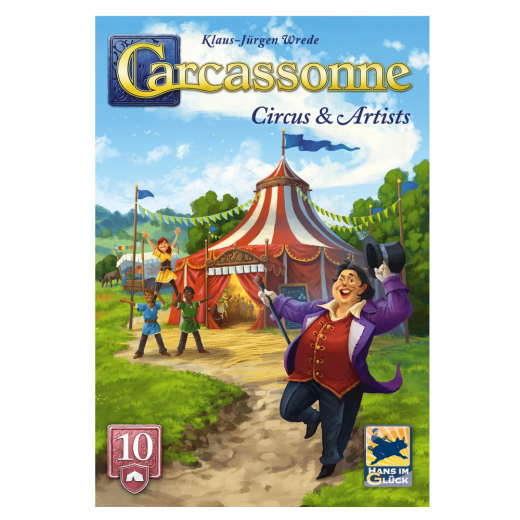 Carcassonne: Circus & Artists (EN) (Exp.) i gruppen SELSKABSSPIL / Spilserier / Carcassonne hos Spelexperten (HIGCARC11EN)