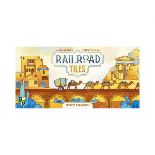 Railroad Tiles: Deserts Expansion i gruppen SELSKABSSPIL / Udvidelser hos Spelexperten (HOG253)
