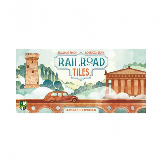 Railroad Tiles: Monuments Expansion i gruppen SELSKABSSPIL / Udvidelser hos Spelexperten (HOG257)