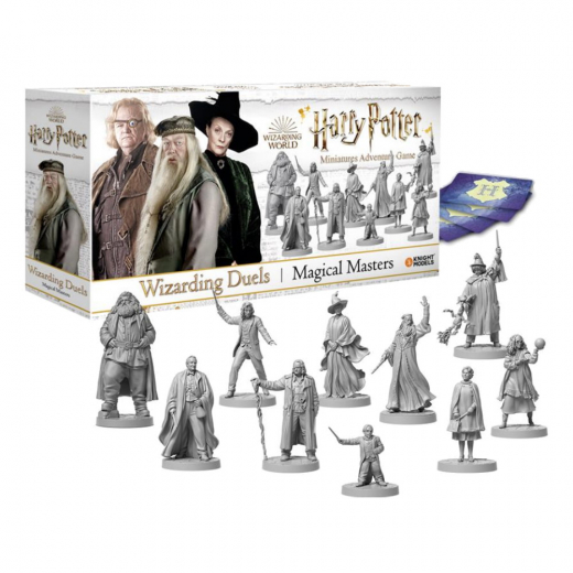 Harry Potter Miniatures Adventure Game: Wizarding Duels - Magical Masters i gruppen SELSKABSSPIL / Udvidelser hos Spelexperten (HPMAG-WD-02)