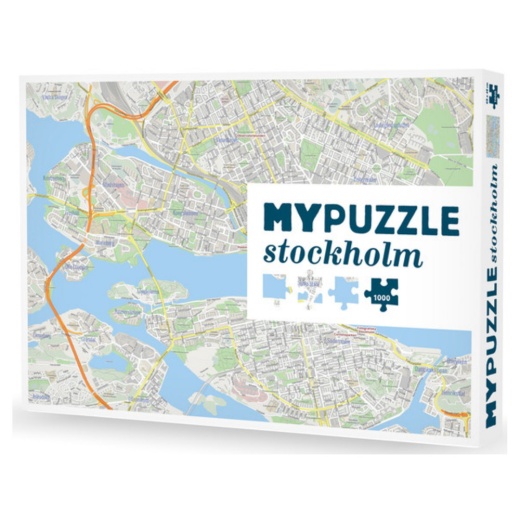 MyPuzzle: Stockholm 1000 brikker i gruppen PUSLESPIL / 1000 brikker hos Spelexperten (HQ23)