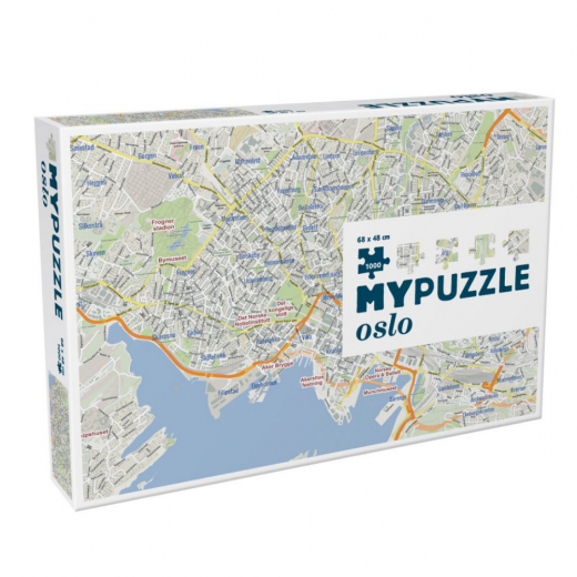 MyPuzzle: Oslo 1000 brikker i gruppen PUSLESPIL / 1000 brikker hos Spelexperten (HQ25)