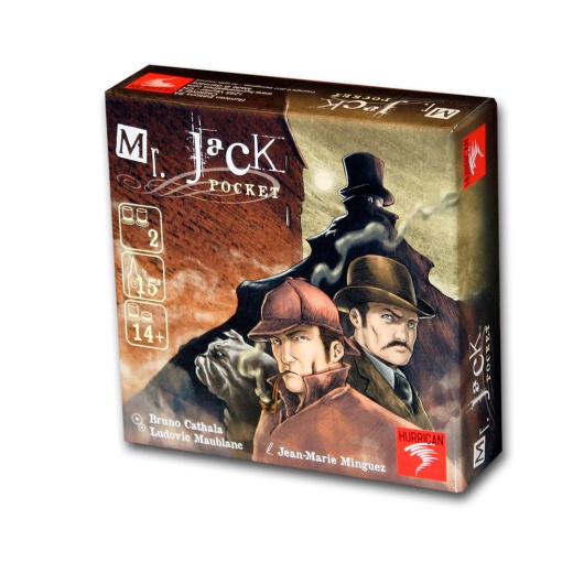 Mr. Jack - Pocket (DK) i gruppen SELSKABSSPIL / Spil for to hos Spelexperten (HUR400)