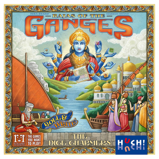 Rajas of the Ganges: The Dice Charmers i gruppen SELSKABSSPIL / Strategispil hos Spelexperten (HUT881373)