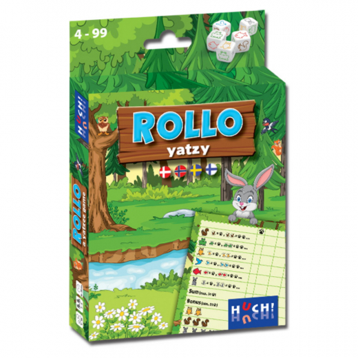 Rollo - Et Yatzy-spil i gruppen SELSKABSSPIL / Børnespil hos Spelexperten (HUT8818232)