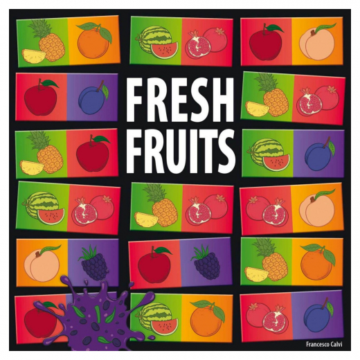 Fresh Fruits i gruppen SELSKABSSPIL / Familiespil hos Spelexperten (HUT882639)