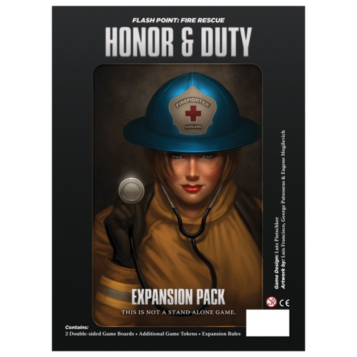 Flash Point: Fire Rescue - Honor & Duty (Exp.) i gruppen SELSKABSSPIL / Udvidelser hos Spelexperten (IBC9380)