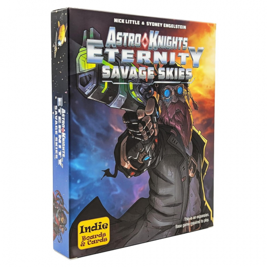 Astro Knights: Eternity - Savage Skies (Exp.) i gruppen SELSKABSSPIL / Udvidelser hos Spelexperten (IBCAKOS4)