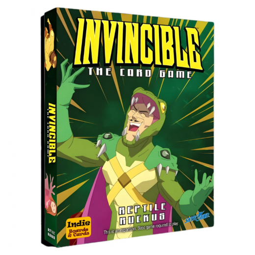 Invincible: TCG  - Reptile Ruckus (Exp.) i gruppen SELSKABSSPIL / Udvidelser hos Spelexperten (IBCINVRR1)