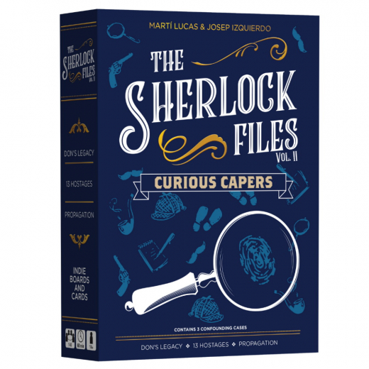 The Sherlock Files: Vol II - Curious Capers i gruppen SELSKABSSPIL / Samarbejdsspil hos Spelexperten (IBCSFCC001)