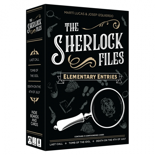 The Sherlock Files: Vol III - Elementary Entries i gruppen SELSKABSSPIL / Samarbejdsspil hos Spelexperten (IBCSFEE01)