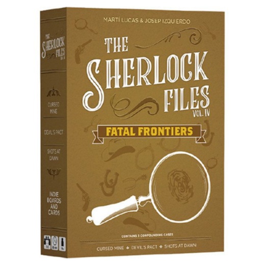 The Sherlock Files: Vol IV - Fatal Frontiers i gruppen SELSKABSSPIL / Samarbejdsspil hos Spelexperten (IBCSFF01)