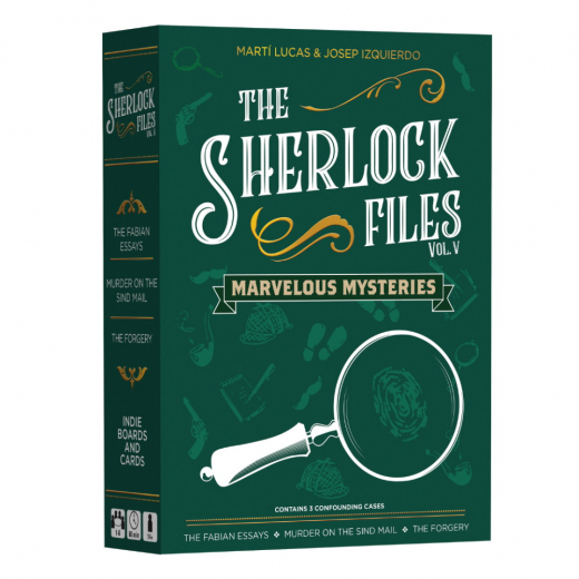 The Sherlock Files Vol V: Marvelous Mysteries i gruppen SELSKABSSPIL / Escape Room hos Spelexperten (IBCSFMM01)