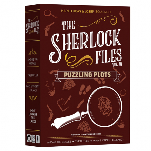 The Sherlock Files: Vol III - Puzzling Plots i gruppen SELSKABSSPIL / Samarbejdsspil hos Spelexperten (IBCSFPP01)