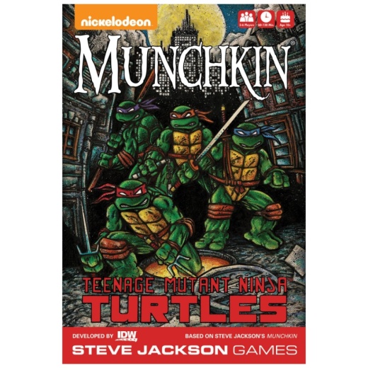 Munchkin: Teenage Mutant Ninja Turtles i gruppen  hos Spelexperten (IDW01527)