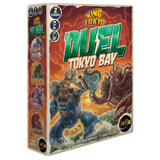 King of Tokyo: Duel - Tokyo Bay i gruppen SELSKABSSPIL / Spil for to hos Spelexperten (IEL0623)