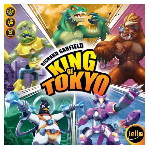 King of Tokyo (DK) i gruppen SELSKABSSPIL / Familiespil hos Spelexperten (IEL51315DK)