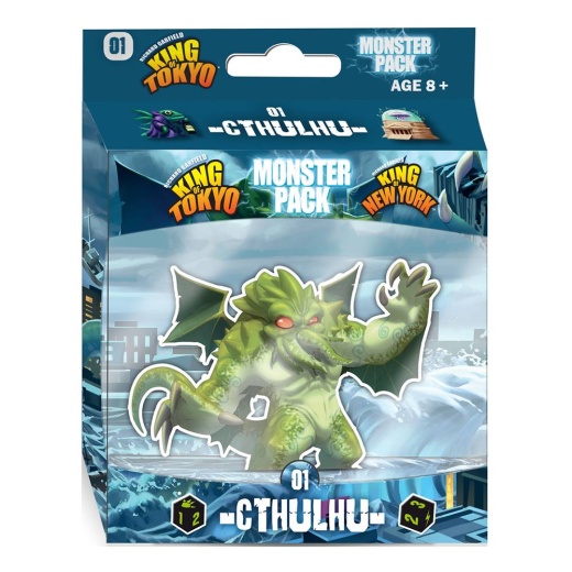 King of Tokyo/New York: Monster Pack - Cthulhu (Exp.) i gruppen SELSKABSSPIL / Udvidelser hos Spelexperten (IEL51350)