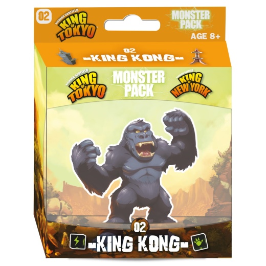 King of Tokyo/New York: Monster Pack - King Kong (Exp.) i gruppen SELSKABSSPIL / Udvidelser hos Spelexperten (IEL51421)