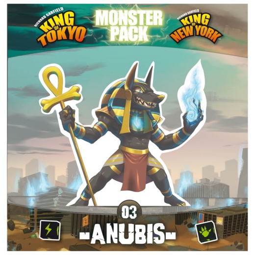 King of Tokyo/New York: Monster Pack - Anubis (Exp.) i gruppen SELSKABSSPIL / Udvidelser hos Spelexperten (IEL51531)