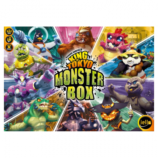 King of Tokyo: Monster Box i gruppen SELSKABSSPIL / Strategispil hos Spelexperten (IEL51877)