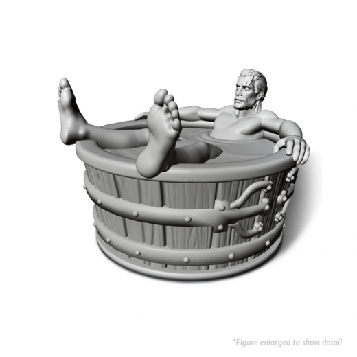 Unmatched: The Witcher - Geralt in Bathtub i gruppen SELSKABSSPIL / Spilserier / Unmatched hos Spelexperten (IEL70449)